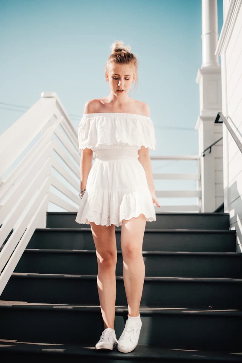 Embroidered Cotton Dress