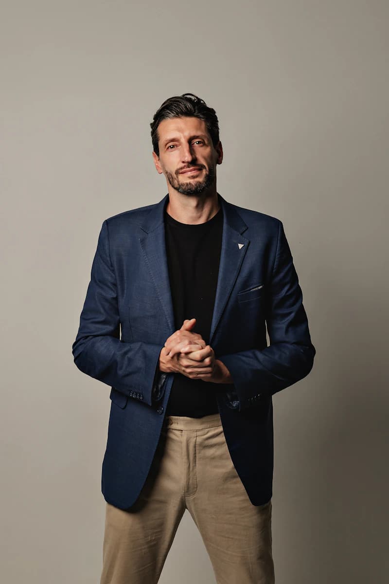 Tailored Wool Blazer